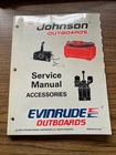 Omc Johnson & Evinrude Outboards "eu" Accessories Service Manual 507270 Used. Price: $15.00.