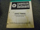1980 Chrysler Hp 65B0A 65H0A 180 Sailor Outboard Motor Shop Service Manual Xz Used. Price: $45.35.