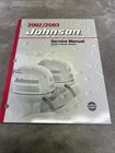 2002/2003 Johnson #5005466 Sn/st 2-STROKE Models 3.5/6/8 Service Manual Used. Price: $19.99.