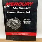 Mercury 90-879172243, Service Manual, 8.2 Liter Gas Engines #44, Oem Used. Price: $32.99.