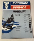 1975 Omc Evinrude Outboard Service Manual 85 Hp Model #5097 Used. Price: $30.00.