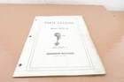 Johnson Sea Horse JW(L)-10 Model Oem Parts Catalog 376006 Used. Price: $5.00.
