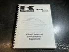 1987-1990 Kawasaki 650SX Jet Ski Watercraft Service Manual Supplement JS650 Good. Price: $21.83.