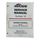 Mercruiser 90-823224-2, Marine Engines Gm V-8 454 Cid 7.4L Service Manual Used. Price: $22.99.
