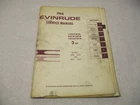 4277 Omc 1966 Evinrude Outboard Service Repair Manual 3 Hp Lightwin Duckwin Used. Price: $38.95.