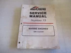 Mercury Mercruiser #13 Marine Engines Gm Cylinder Service Manual P/n 90-816462 Used. Price: $20.30.