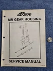 1984 SIS-869 1084 Mercruiser Boat Mr Gear Housing Service Repair Manual Book Used. Price: $20.00.