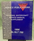 Genuine Polaris 9913365 Sl/slt 700 Service Manual Supplement 1996 Used. Price: $39.90.