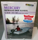 New Mercury Outboard Service Manual 3.5 40 Hp 72-89 Clymers Official. Price: $30.00.