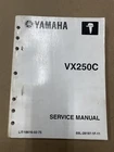 Oem Yamaha Marine Service Manual VX250C LIT-18616-02-75 (69L-28197-1F-11) Used. Price: $22.50.