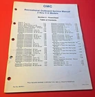 1982 Omc Rec Outboard Service Manual Section Powerhead 2-V-6 Models 393765-4 Used. Price: $14.99.