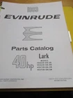1963 Evinrude Hp Lark 40362D-DA-DB 40363D-DA-DB Outboard Parts Catalog Manual Used. Price: $14.00.