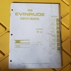 4484 Omc 1968 Evinrude Service Manual 55 Hp Triumph Used. Price: $22.99.