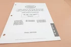 2000 Johnson Evinrude 75,90,115 Ffi Model Oem Parts Catalog 5001017 Used. Price: $5.00.