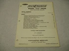 90-57571 1970 Mercury Mercruiser Marine 215 Stern Drive & Inboard Parts Manual Used. Price: $21.95.
