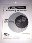 1967 Omc HU-16C HUE-16C 155 Hp Stern Drive Parts Catalog Book 382840 Final Ed. Used. Price: $9.00.