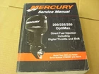 2009 Mercury Service Manual 200/225/250 Optimax Dfi Digi 90-856252T00 2-D-1 Used. Price: $97.95.