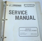 1990 Mercury Mariner Outboards 4/5 102CC Model Service Manual P/n 90-17308-1 Used. Price: $11.00.