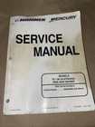 Mercury Mariner Service Manual 90-858895 75 (4STROKE) 2000 And Newer Used. Price: $11.88.