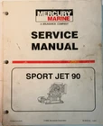 Mercury Marine Sport Jet Service Workshop Manual 90-824724 1-693 Oem 1993 Used. Price: $67.99.