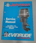 Omc Johnson Evinrude Outboard 120 - 300 Models Oem Service Manual #507875 1989 Used. Price: $22.99.