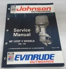 1991 Omc Johnson Evinrude Outboards 60 Lv 150, 175 Models Service Manual 508146 Used. Price: $24.95.