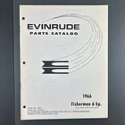 Omc 1966 Evinrude Parts Catalog Hp Fisherman 6602B 6602E 6603B 6603E Vtg Used. Price: $14.95.