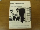 1971 Johnson Hp Model 60ESL71 60ES71 Outboard Service Manual P/n JM-7109 Used. Price: $29.99.