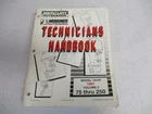 90-816981970 Technicians Handbook Vol For Mercury Mariner Outboards 75-250 199 Used. Price: $17.95.