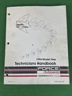 Force Outboards 90-823871940 893 Tecnician's Handbook Service Manual 1994 Used. Price: $14.99.