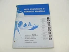5022 1974 Evinrude Outboard Service Manual 135 Hp Starflite Strangler Used. Price: $22.95.