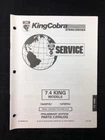 1994 Omc King Cobra Stern Drives Service 7.4 Models Parts Catalog Manual Used. Price: $19.88.