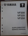 2011 Yamaha VF200/225/250 Supplementary Service Manual LIT-18616-03-32 Pb Guc Used. Price: $22.00.