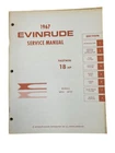1967 Evinrude Fastwin Hp Models 18702,18703 Service Manual Item 4355 Used. Price: $40.45.
