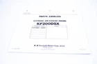 New Oem Kawasaki 99910-2441 Parts Catalog KF200DSX Nos. Price: $19.12.