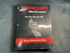 2003 Mercury Mercruiser Service Manual #28 Bravo Sterndrive Units 90-863160--1 Used. Price: $45.20.