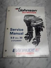 Omc Johnson Evinrude Service Manual "eo" 9.9 Thru 30 Hp 2 Cylinder #503146 Used. Price: $45.90.