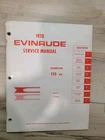 1970 Evinrude Service Manual Hp Model 115083 Boat Engine Outboard #4691 Used. Price: $17.00.