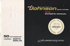 1972 Johnson Sea-horse 50 Hp Outboard Owners Manual (103) New. Price: $42.89.