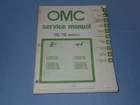 Vintage 1981 Omc Outboard Motor Service Manual 70 75 Models #392074 Used. Price: $15.00.