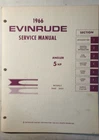 1966 Evinrude 4278 5 Hp Models Outboard Service Manual Used. Price: $22.95.