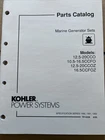 Kohler TP-5229 4/93 Genuine Oem Marine Generator 20CCOZ Parts Catalog Manual Used. Price: $12.47.