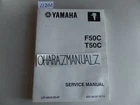 Yamaha Outboard F50C T50C 18616-02-67 Service Manual Oem Used. Price: $55.98.