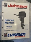 1991 Johnson Evinrude "EI"507945 2.3-3.3-4-5-6-6.5-8HP Omc Service Repair Manual Used. Price: $19.97.