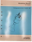 1996 Volvo Penta Workshop Manual "nc" Models Tbi Diagnostic Gm 7788883-2 Used. Price: $7.95.