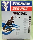 New Genuine Evinrude 5093 40 Hp Model Service Manual 1975. Price: $39.84.