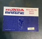 Oem Honda BF35A/40A/50A Outboard Motor Owners Manual 1994 Like. Price: $15.00.