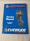 Omc Johnson Evinrude 60 - 70 Hp Models Service Manual Outboard 507873 Free S/h Used. Price: $29.99.