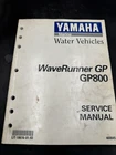 Yamaha Wave Runner (gp 800) Oem Outboard Full Service Manual Book Used. Price: $23.99.