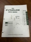 Used Oem 1965 9.5HP Sportwin Evinrude Service Manual P/n 4200 Model 9522 9523. Price: $75.00.